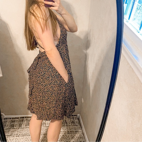 Free People Cest La Vie Mini Dress Ditsy Floral - Picture 9 of 11